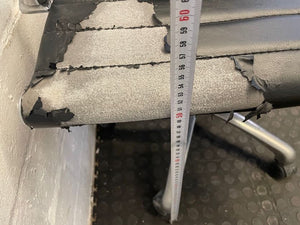 Patterned Black Executive Office Chair (Torn Seat) - REDUCED