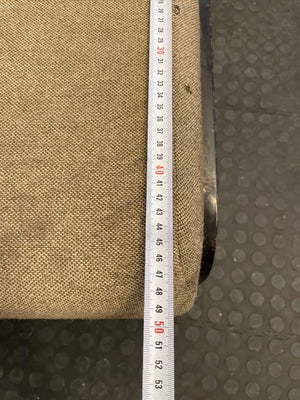 Grey Black Frame Visitors Chair - REDUCED - PRICE DROP - 2ndhandwarehouse.com