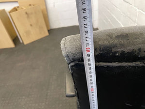 Faded Black Office Chair - REDUCED
