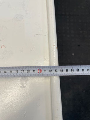 White Coffee Table with 3 Holes - PRICE DROP - 2ndhandwarehouse.com