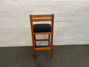 Dark Green Seat Wooden Bar Stool - PRICE DROP - 2ndhandwarehouse.com