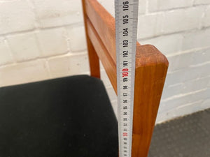 Dark Green Seat Wooden Bar Stool - PRICE DROP - 2ndhandwarehouse.com