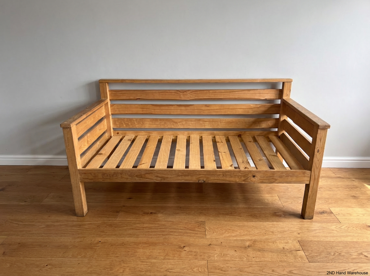 Wooden Daybed with Cloud 9 Single Mattress