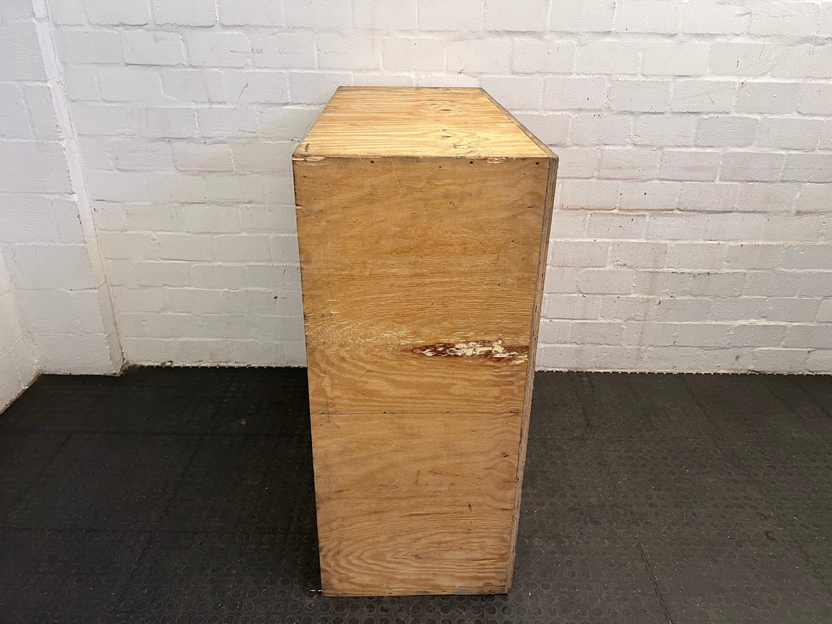 2 Tier Wooden Bookshelf (Some Chipping) - REDUCED - PRICE DROP