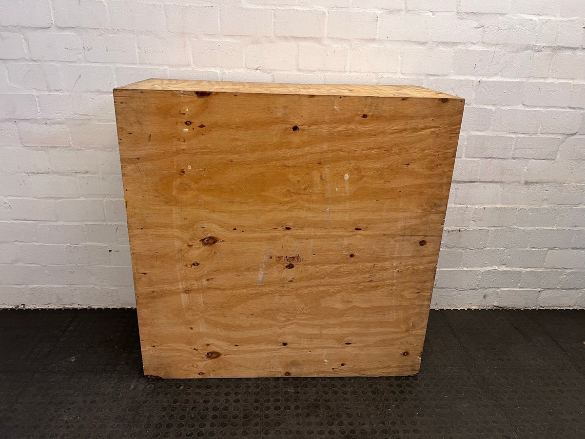 2 Tier Wooden Bookshelf (Some Chipping) - REDUCED - PRICE DROP