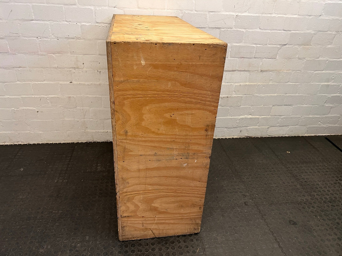 2 Tier Wooden Bookshelf (Some Chipping) - REDUCED - PRICE DROP