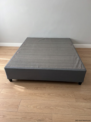 Queen Size Fabric Upholstered Bed Base - 2ndhandwarehouse.com