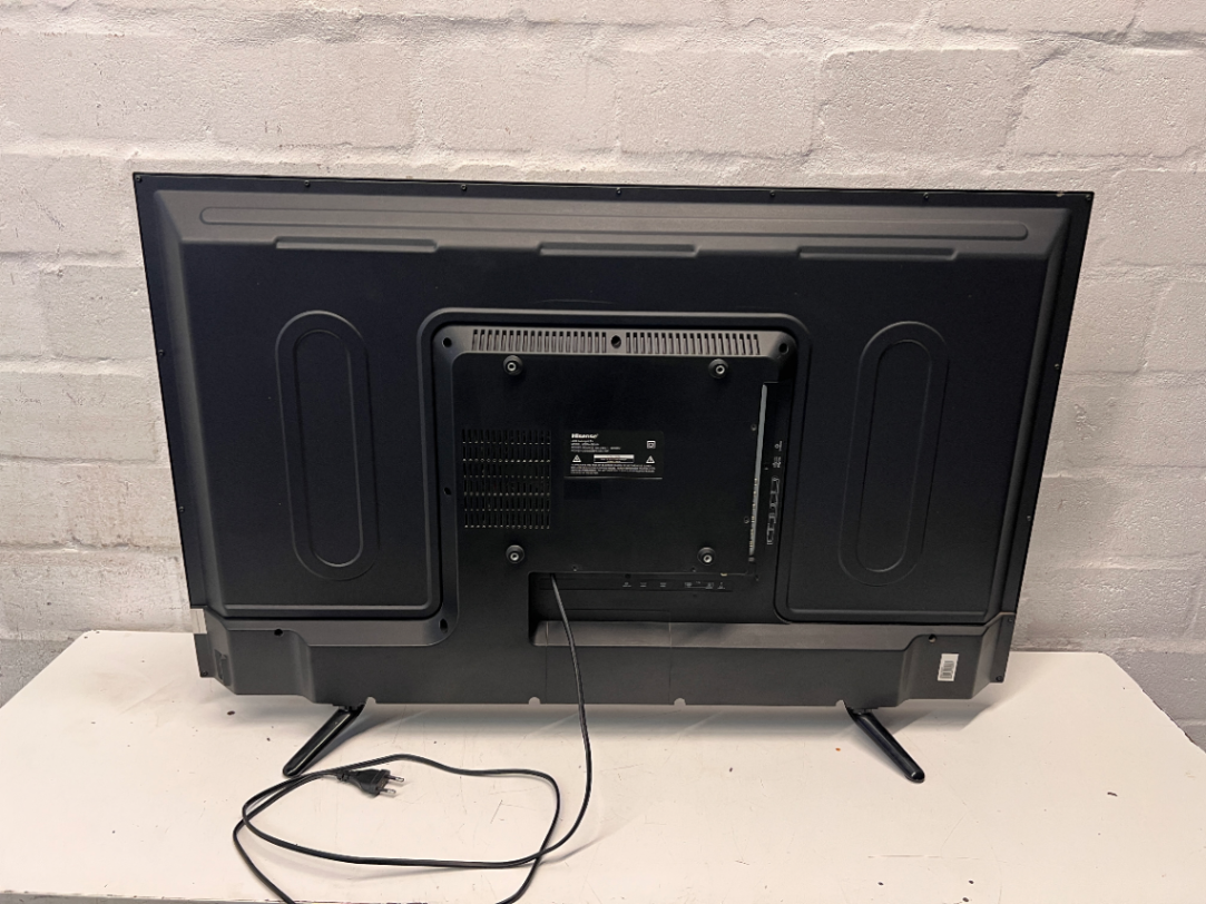 43-Inch Hisense LED TV with Remote — Good Working Order