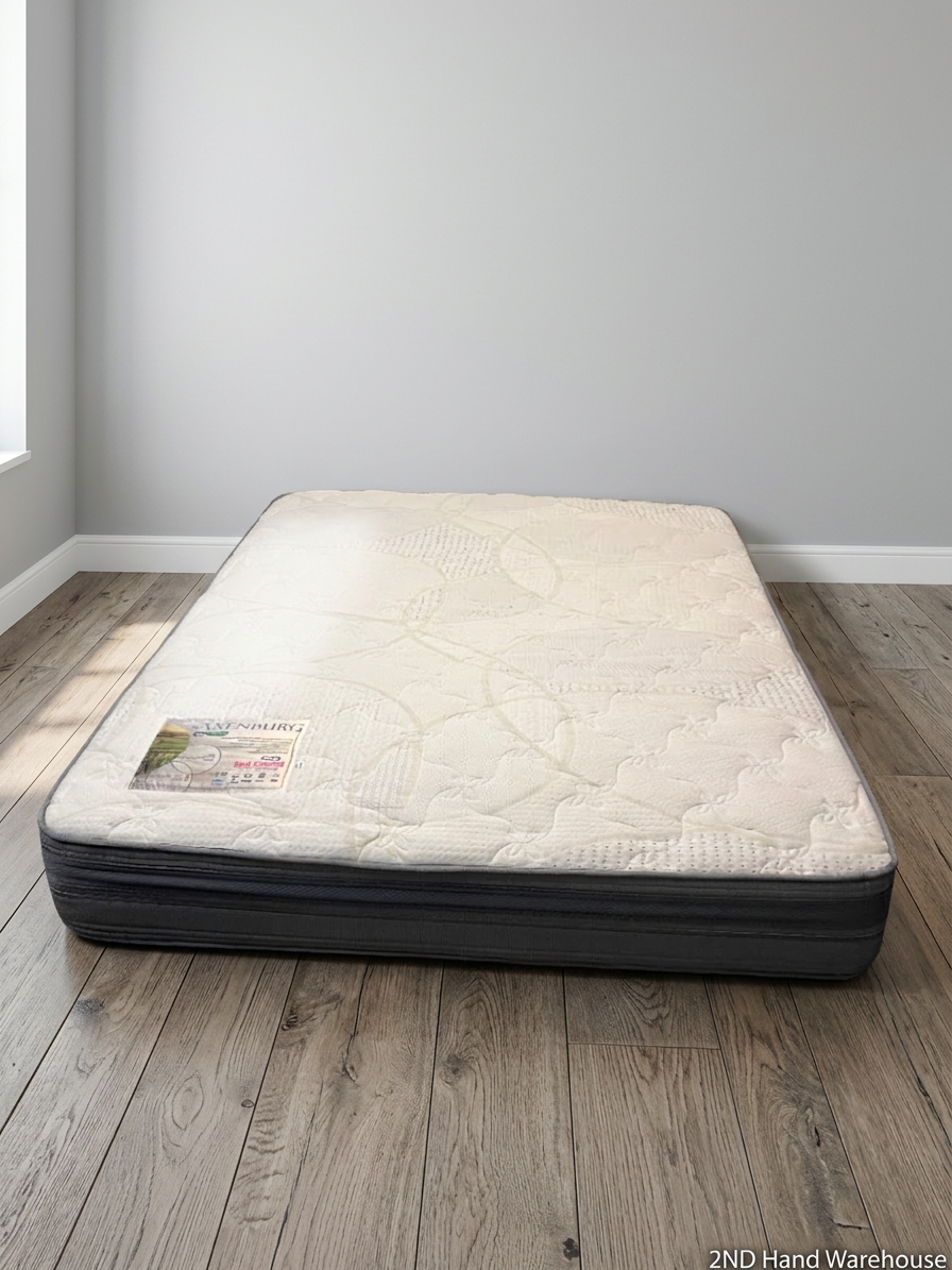 Queen Size Rest Assured Saxenburg Mattress — Well Used Condition