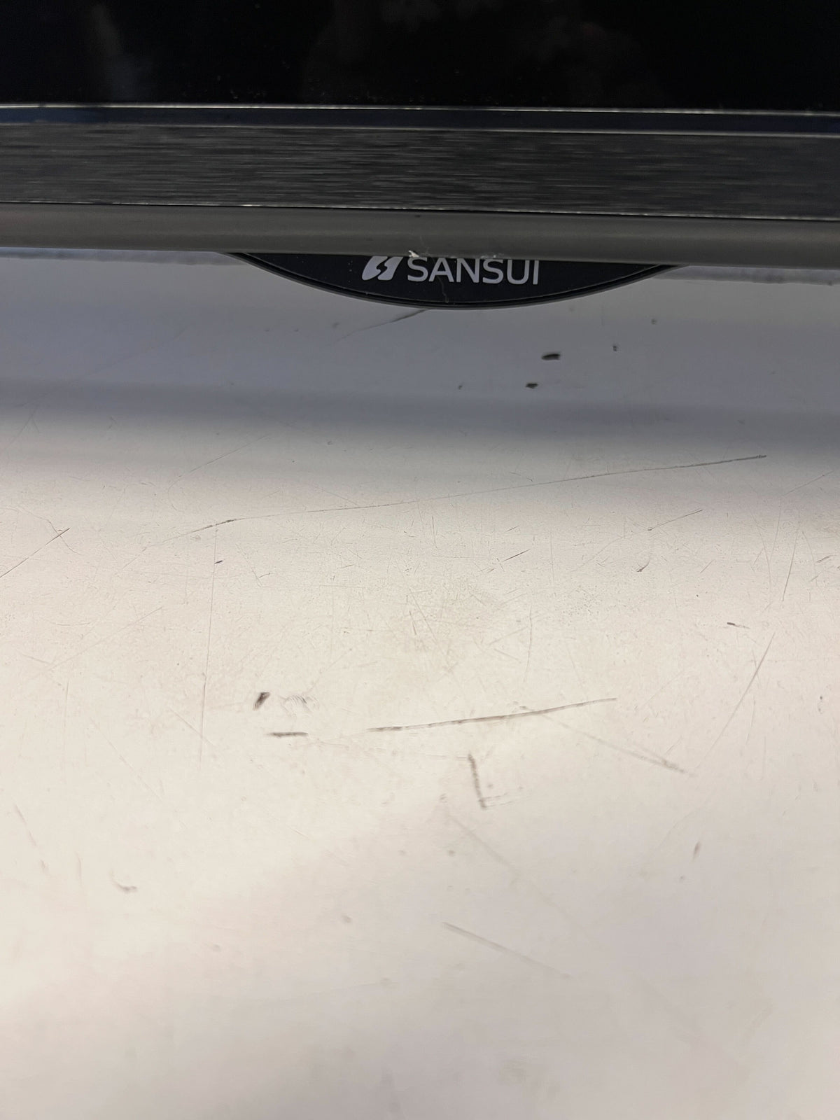 55-inch Black LED TV with Remote