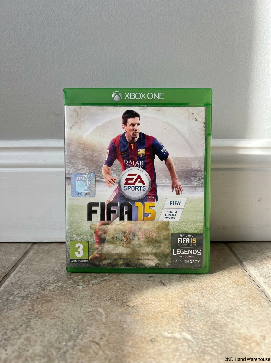 FIFA 15 (Xbox One) - Heavily Scuffed Case Cover - 2ndhandwarehouse.com