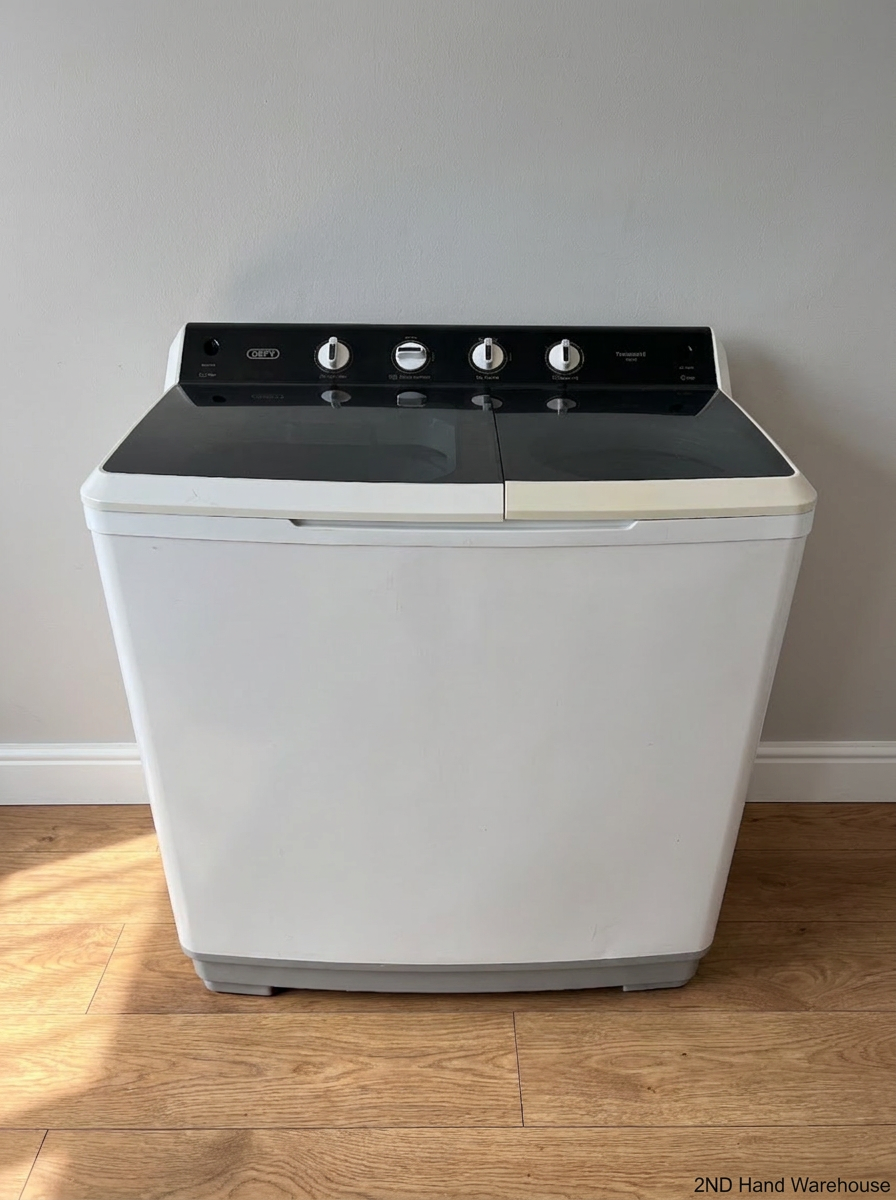 Defy Twinmaid 1800 Twin-Tub Washing Machine — Spin Cycle Drum Not Working - 2ndhandwarehouse.com