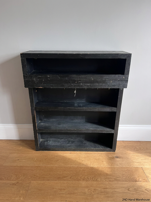 The Sharks Branded Pine Bar Back Storage Unit — Visible Wear and Scuff M - 2ndhandwarehouse.com