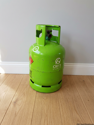 9kg Oryx Green LPG Gas Cylinder — Fair Condition with Surface Wear