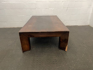 Hard Wood Rectangular Coffee Table - PRICE DROP