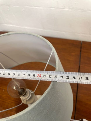 Grey Shade Bedside Lamp (Damage Shade)