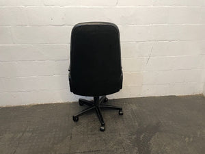 Black High Back Typist Chair