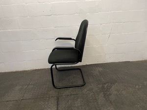 Black Mid Back Visitors Chair - PRICE DROP