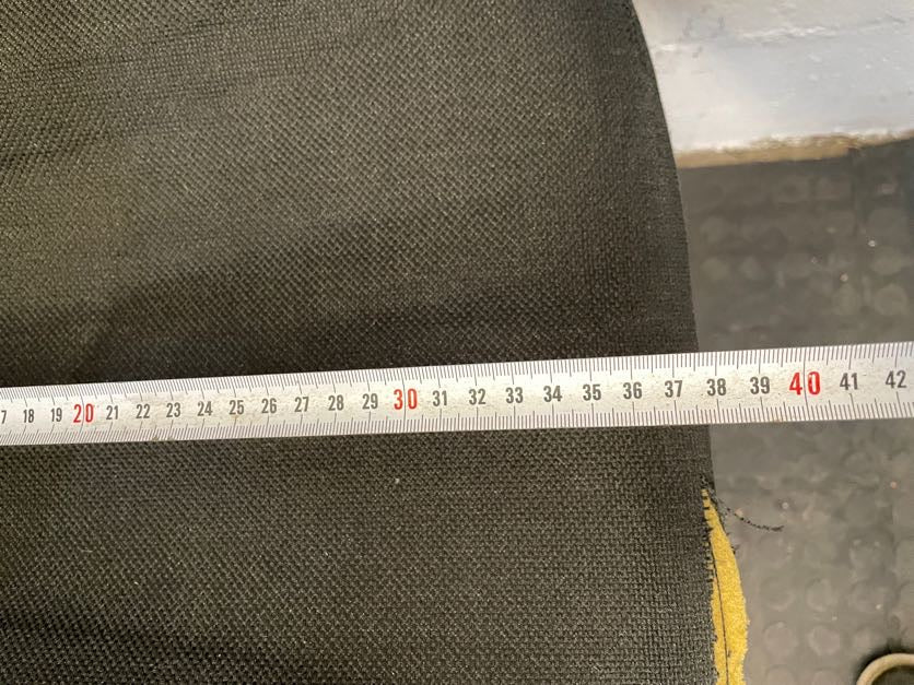 Black Typist Chair (Torn Seat)