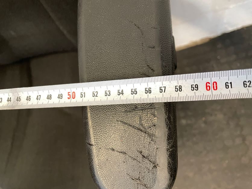 Black Typist Chair (Torn Seat)