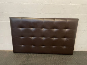 Brown Studded Queen Size Headboard