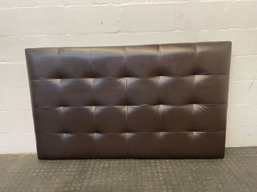 Brown Studded Queen Size Headboard - 2ndhandwarehouse.com