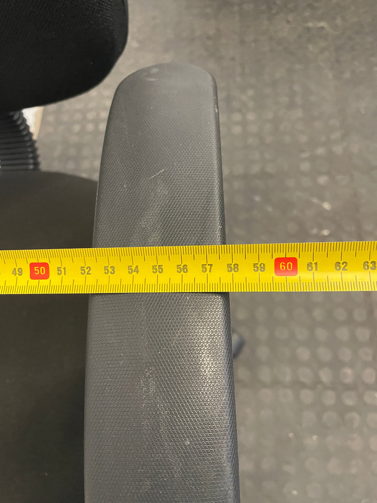 Black Mid Back Typist Chair with arms