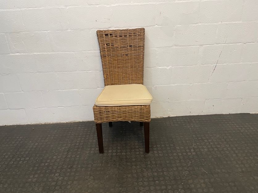 Wicker Dining Room Chair - PRICE DROP - 2ndhandwarehouse.com