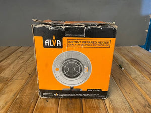 Alva Instant Infrared Gas Heater Top - PRICE DROP