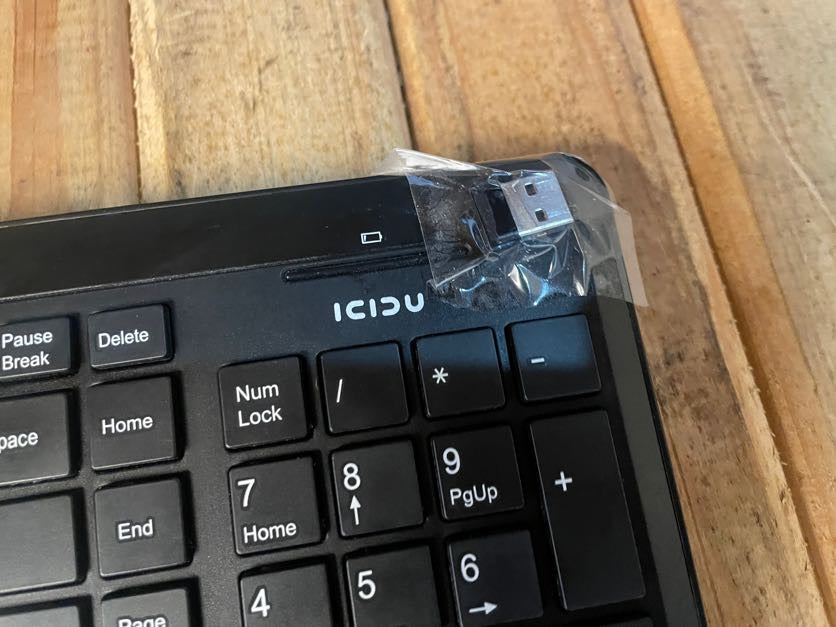 Icidu Wireless Keyboard - 2ndhandwarehouse.com