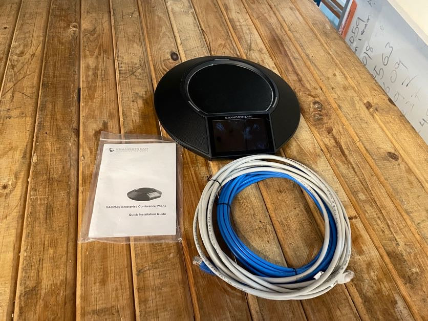 Grandstream Networks GAC2500 6 line LCD Wi-Fi IP Phone Black