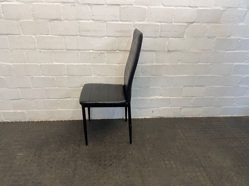 Black Lined Dining Room Chair - PRICE DROP - 2ndhandwarehouse.com