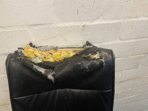 Pleather Office Chair (Ripped Top)