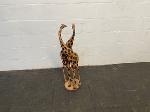 Decorative Wooden Giraffes