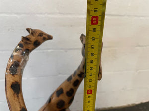 Decorative Wooden Giraffes