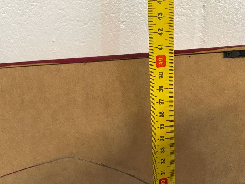 What I Love Red Framed Wall Art