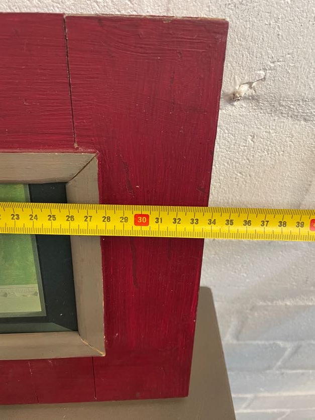 Small Red Picture Frame