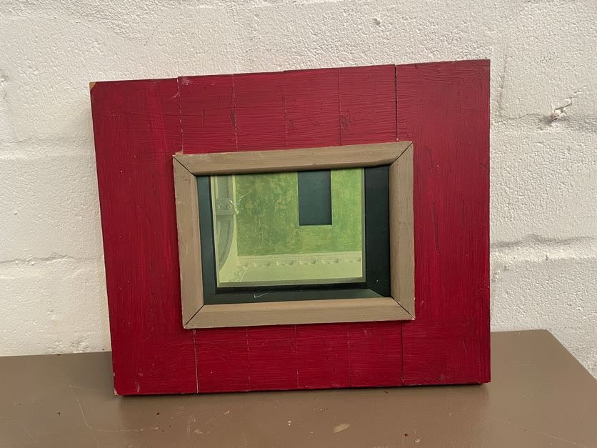 Small Red Picture Frame
