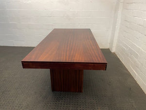 Cherry Wood Print Dining Table