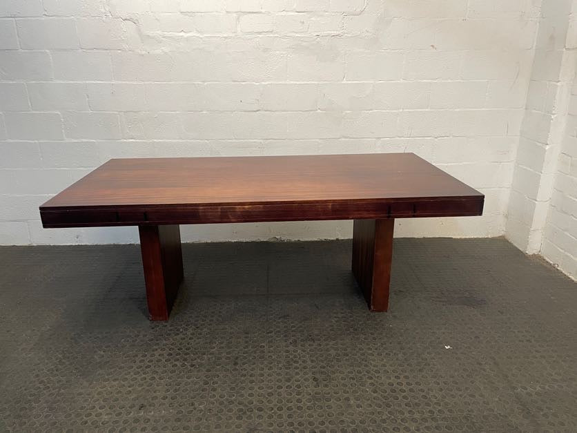 Cherry Wood Print Dining Table