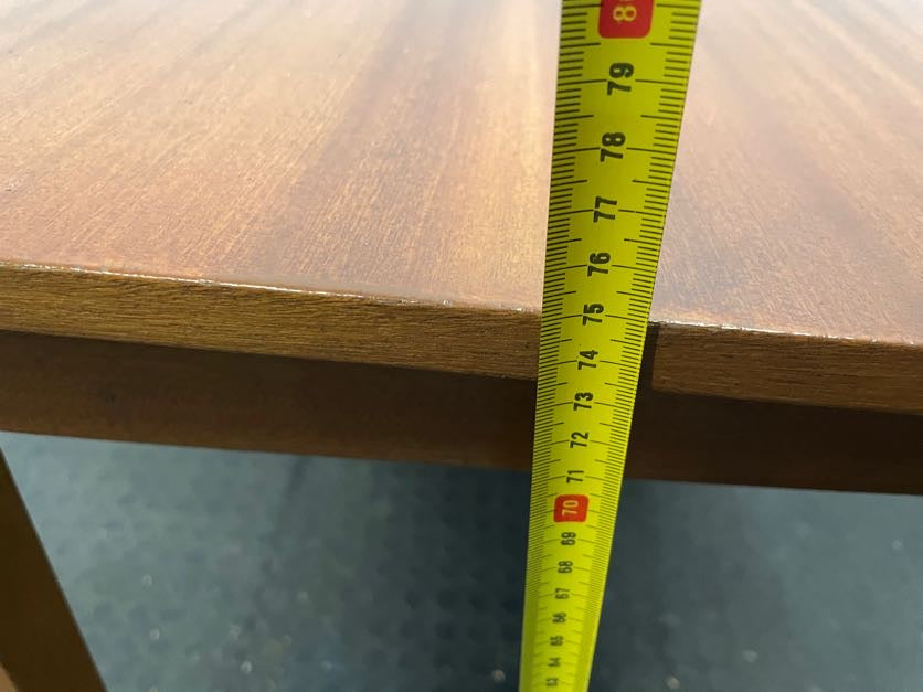 RHS 3 Drawer Desk (Chipped Edge)