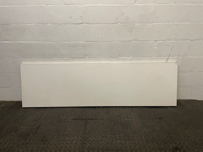 White Wooden King Size Headboard