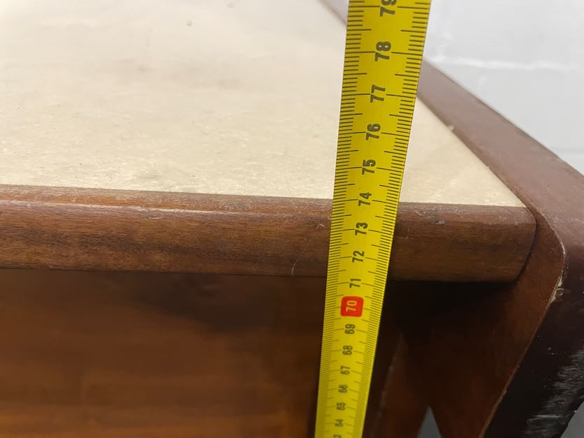 Cream Top Simple Office Desk