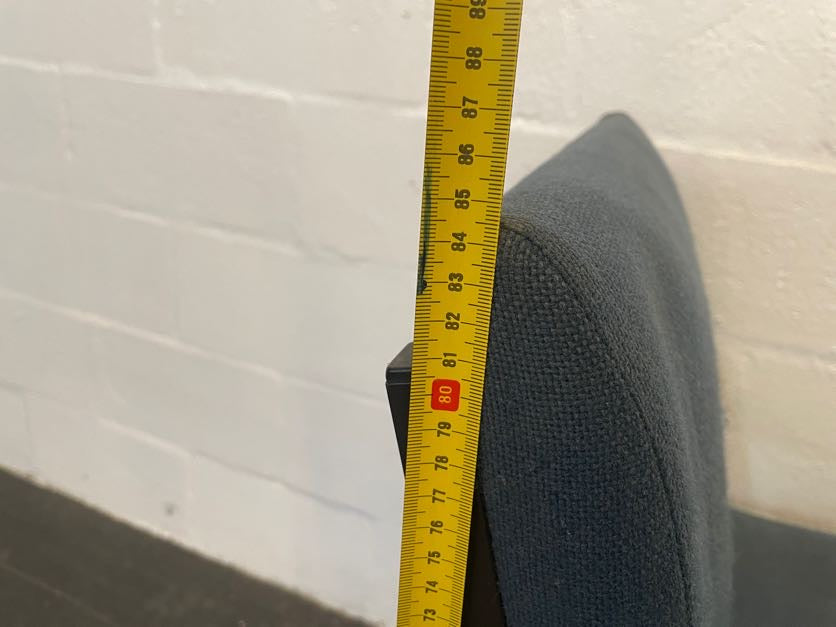 Blue Visitors Chair (Small Hole) - REDUCED - PRICE DROP