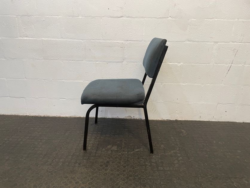 Blue Visitors Chair (Small Hole) - REDUCED - PRICE DROP