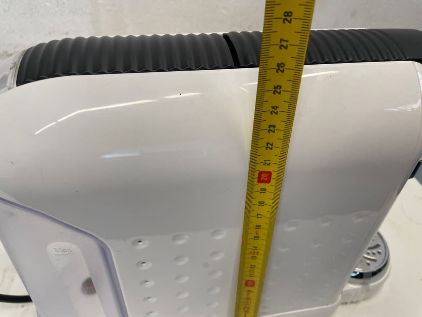 Cafféluxe Nuvo Nespresso Coffee Machine - small cracked container