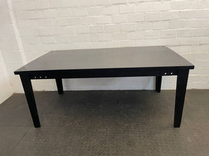 Dark Wood 6 seater Dining Table