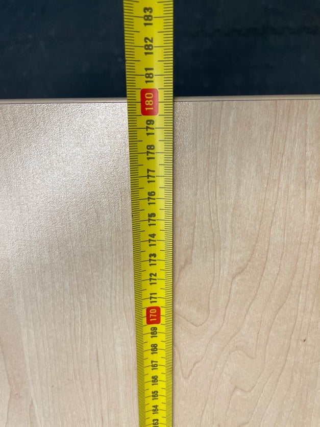 Light Oak Print Boardroom Table - REDUCED