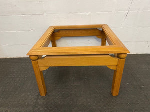Oak Print Coffee Table (no Glass) - PRICE DROP