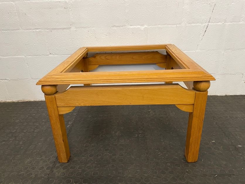 Oak Print Coffee Table (no Glass) - PRICE DROP